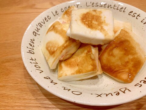 挟んで焼くだけ!こどもが大好きはんぺんハムチーズ
